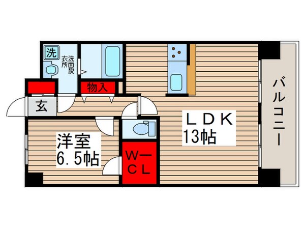 柏８０８タワ－の物件間取画像